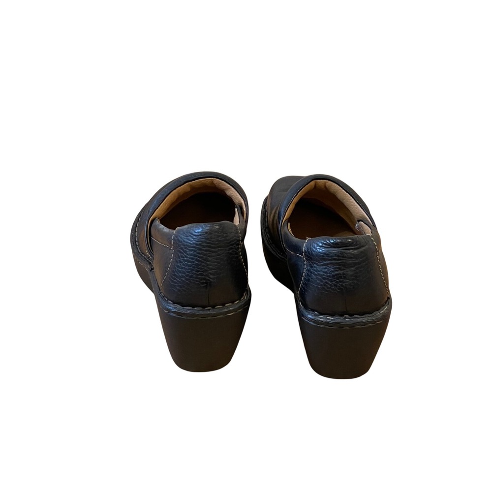 B.o.c Women's Leather Clogs Comfort Slip On Shoes Black Size 6‎ M/W - Picture 3 of 9